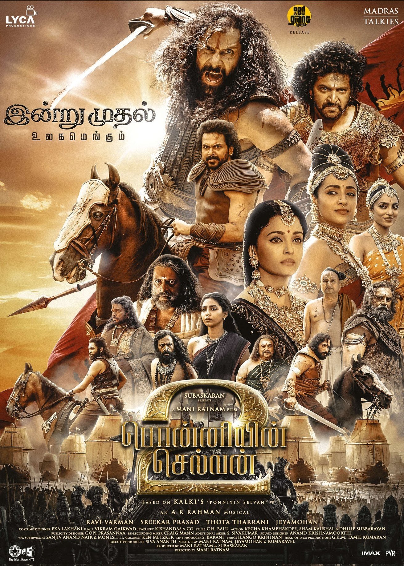 Ponniyin Selvan Part 2 – Tamil Movie Songs | Full Album Review &amp; Tracklist